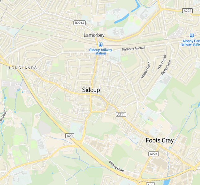 Best Funeral Director in Emsworth - map of coverage area