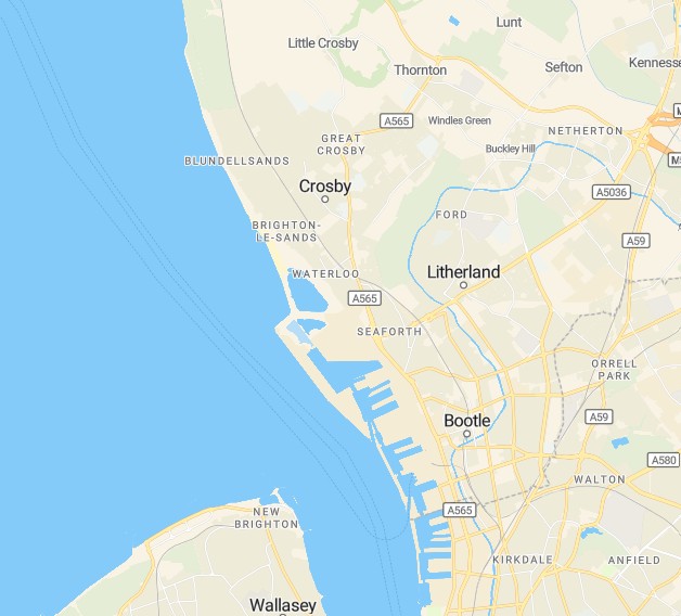 Best Funeral Director in Emsworth - map of coverage area