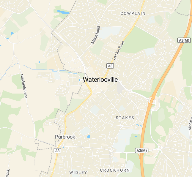 Best Funeral Director in Emsworth - map of coverage area