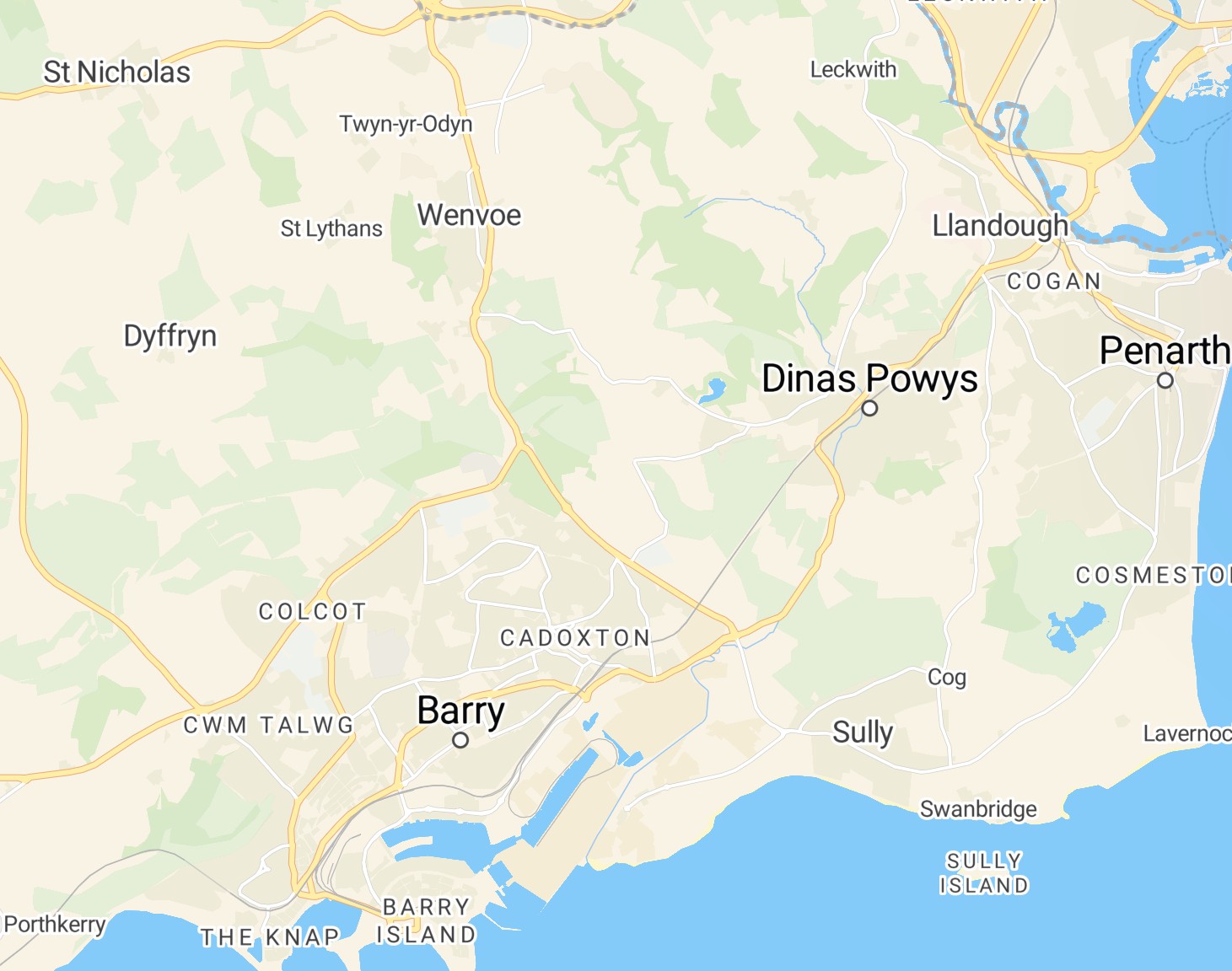 Best Funeral Director in Emsworth - map of coverage area