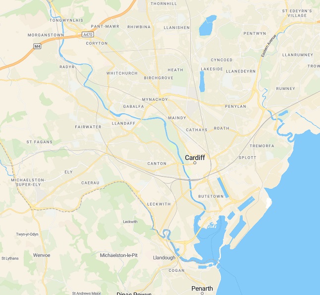 Best Funeral Director in Emsworth - map of coverage area