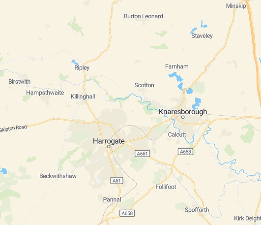 Best Funeral Director in Emsworth - map of coverage area