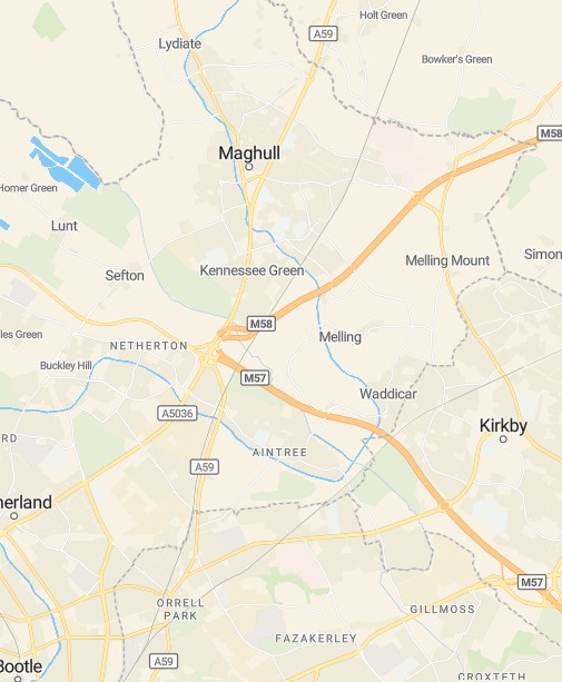 Best Funeral Director in Emsworth - map of coverage area
