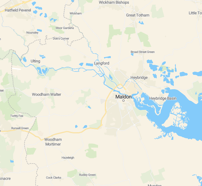 Best Funeral Director in Emsworth - map of coverage area