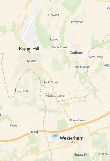 Best Funeral Director in Emsworth - map of coverage area