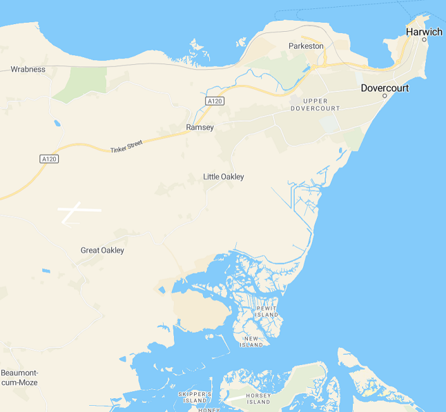 Best Funeral Director in Emsworth - map of coverage area