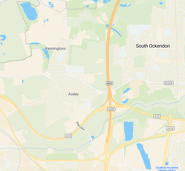 Best Funeral Director in Emsworth - map of coverage area