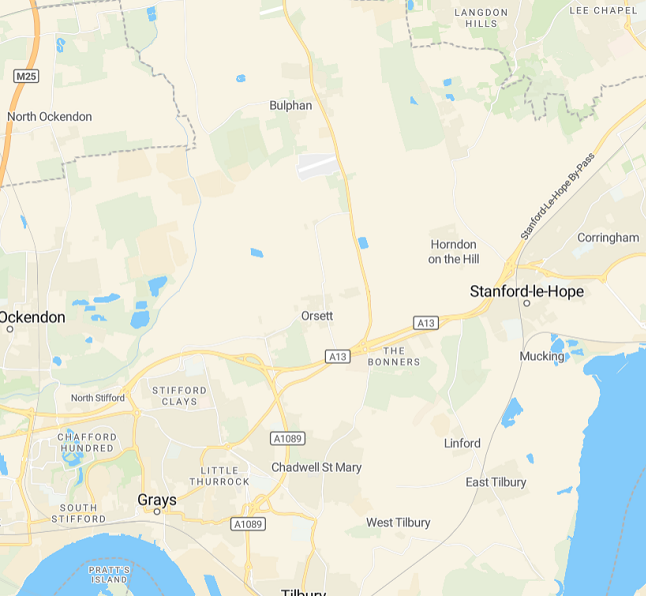 Best Funeral Director in Emsworth - map of coverage area