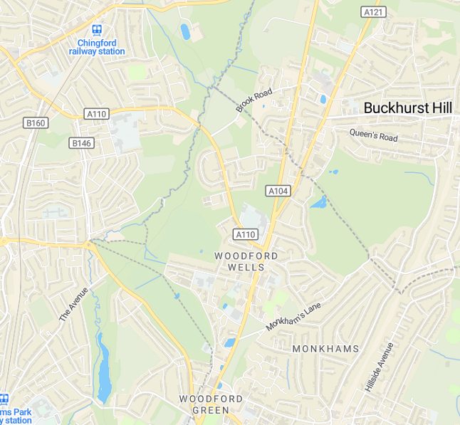 Best Funeral Director in Emsworth - map of coverage area