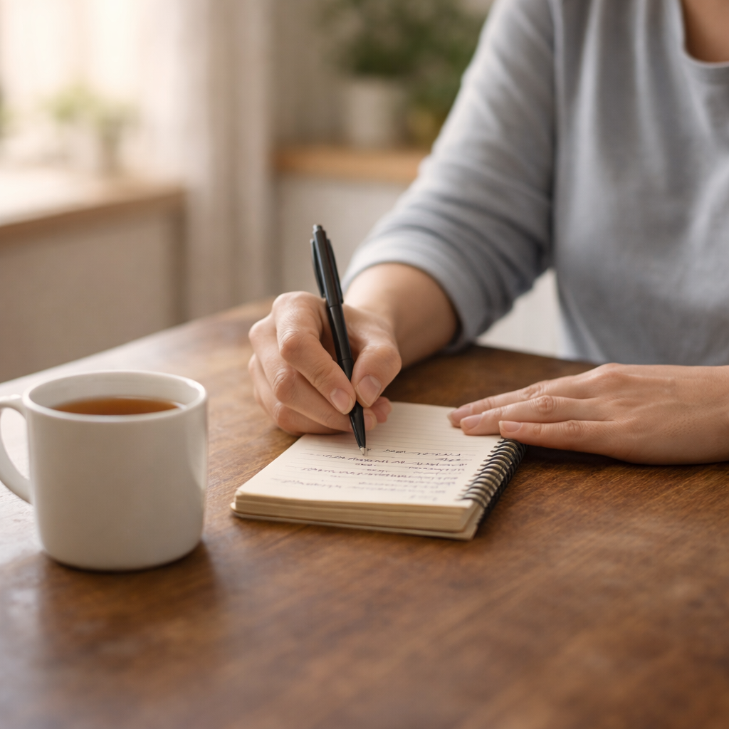 Writing a to do list